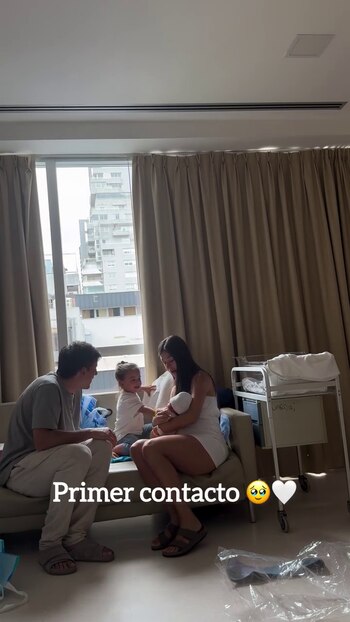 El tierno momento en el