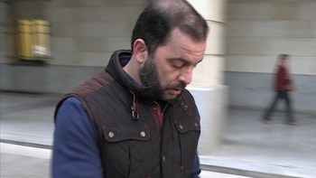 Antonio Tejado, serio en su última visita al juzgado tras la publicación del libro de su tía, María del Monte