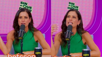 María Pía Copello llora al