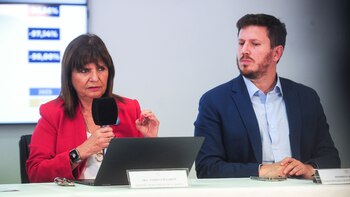 Patricia Bullrich y el subsecretario