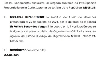 Juez Juan Carlos Checkley declara