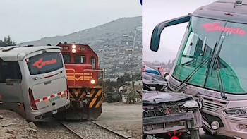 us de la empresa Carmelo, mototaxi y otras unidades afectadas. Composición: Infabae