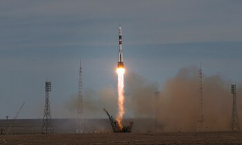 Momento del lanzamiento de un