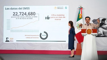 IMSS reporta 278 mil nuevos empleos formales durante el primer cuatrimestre de 2026