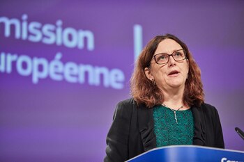 imagen de archivo de Cecilia Malmström, excomisaria de Comercio de la UE. (Comisión Europea)