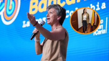 Claudia López celebró las reformas del Gobierno nacional y la exfiscal Monsalve le contestó - crédito @Asobancaria/X y @alazamo123