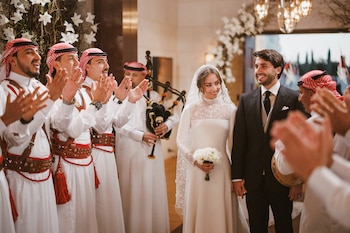 Boda de la princesa Iman