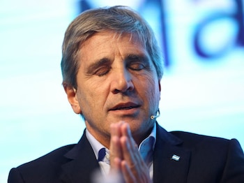 El ministro de Economía argentino,