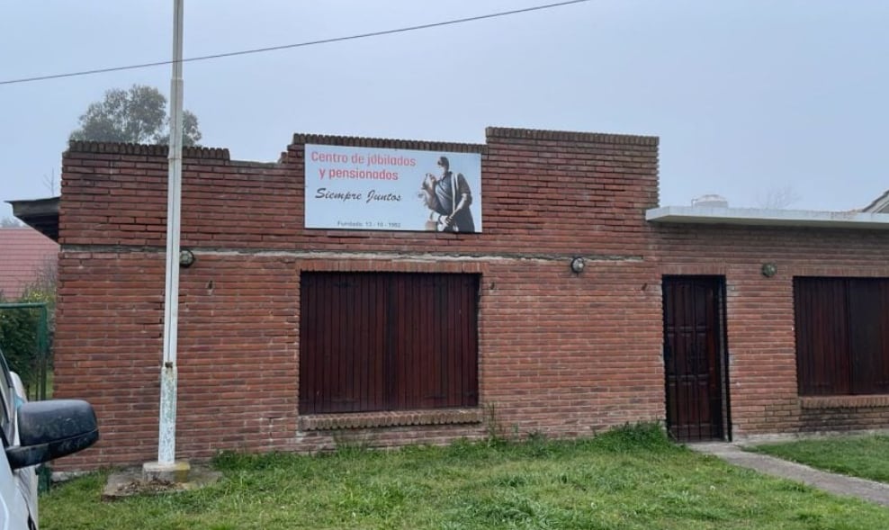 El centro de jubilados asaltado en Mar del Plata