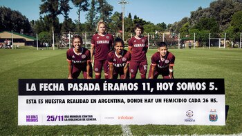 Las jugadoras del equipo profesional