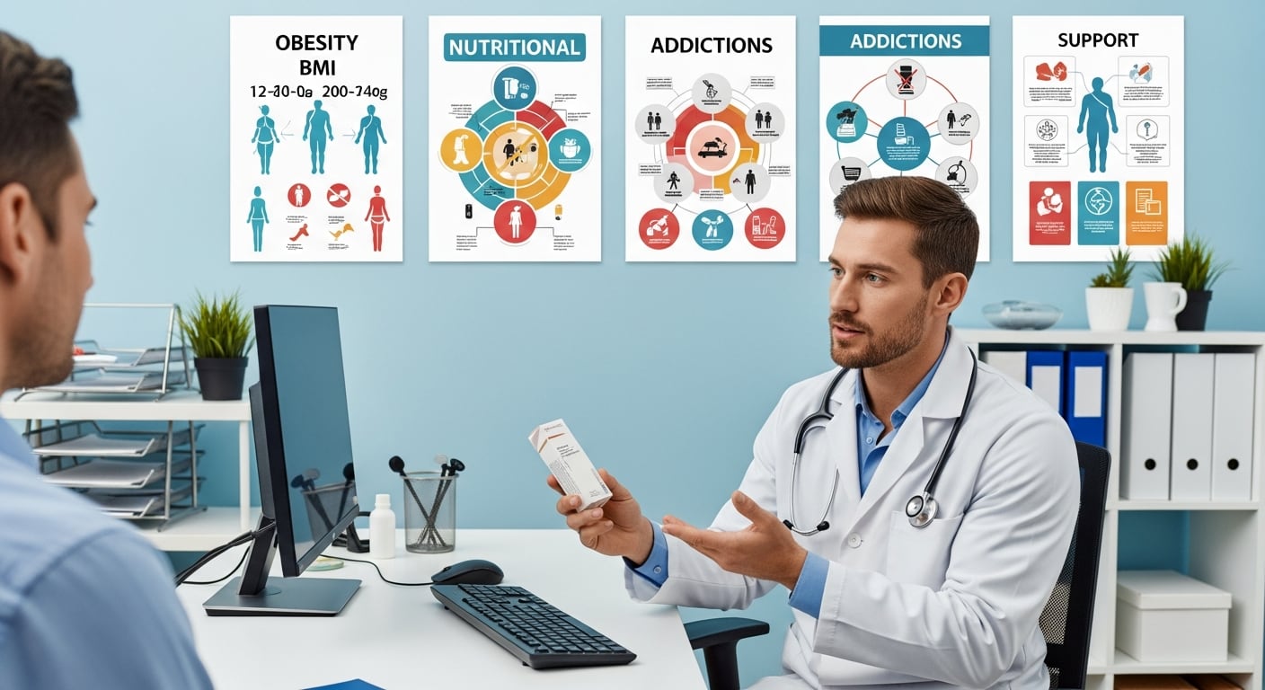 La medida beneficiará a individuos con índice de masa corporal superior a 27 y antecedentes de enfermedad cardíaca, quienes recibirán la medicación junto a intervenciones dietéticas y actividad física bajo control médico (Imagen Ilustrativa Infobae)