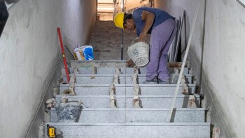 Obras de remodelación en la