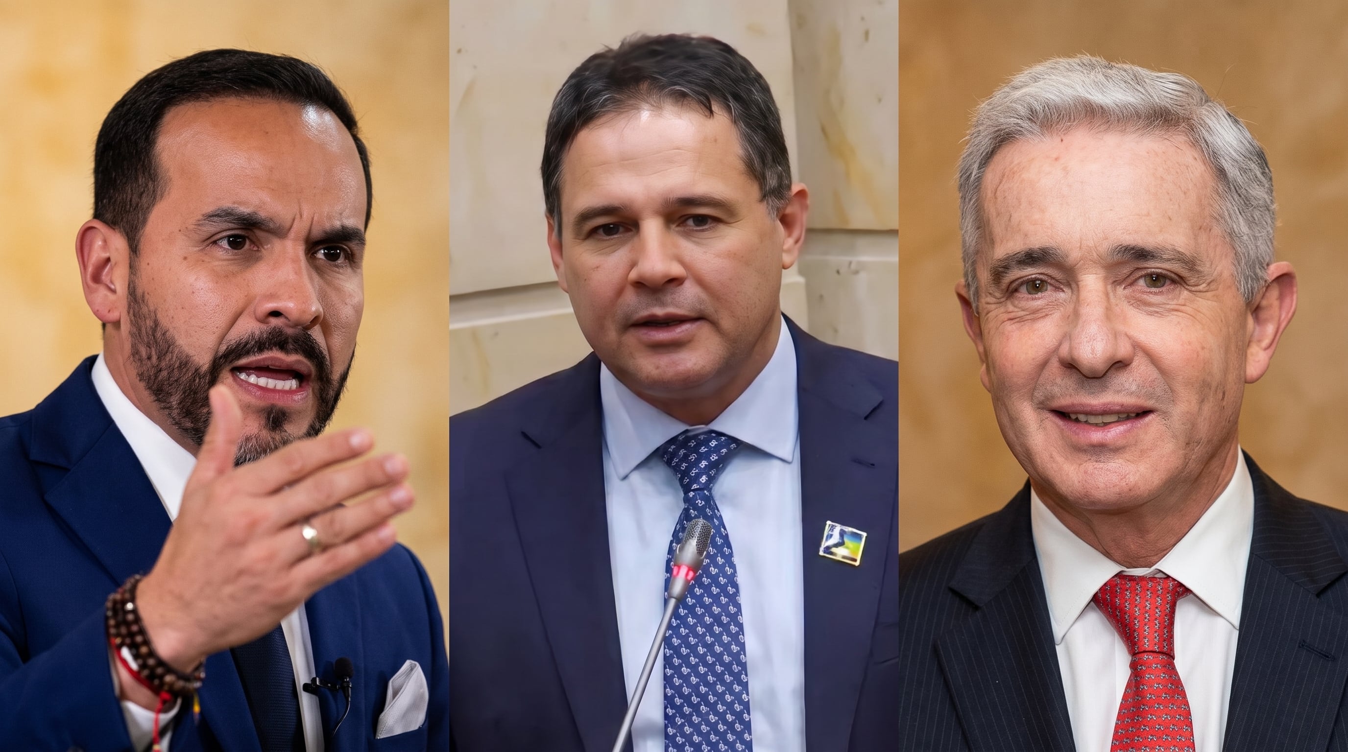 Uribismo ganó primer pulso a De la Espriella: Honorio Henríquez presidirá el Senado