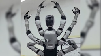 Este robot sorprende: tiene seis