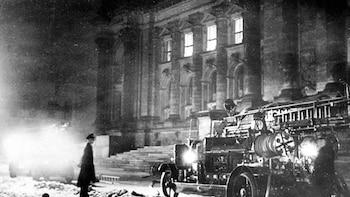 El incendio del Reichstag que