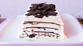 La tarta Comtessa es un postre helado de nata y chocolate. (Wikimedia)