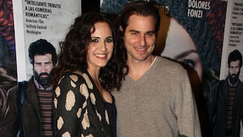 Julieta Díaz y el padre