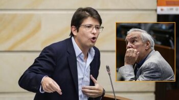 Miguel Uribe se despachó contra