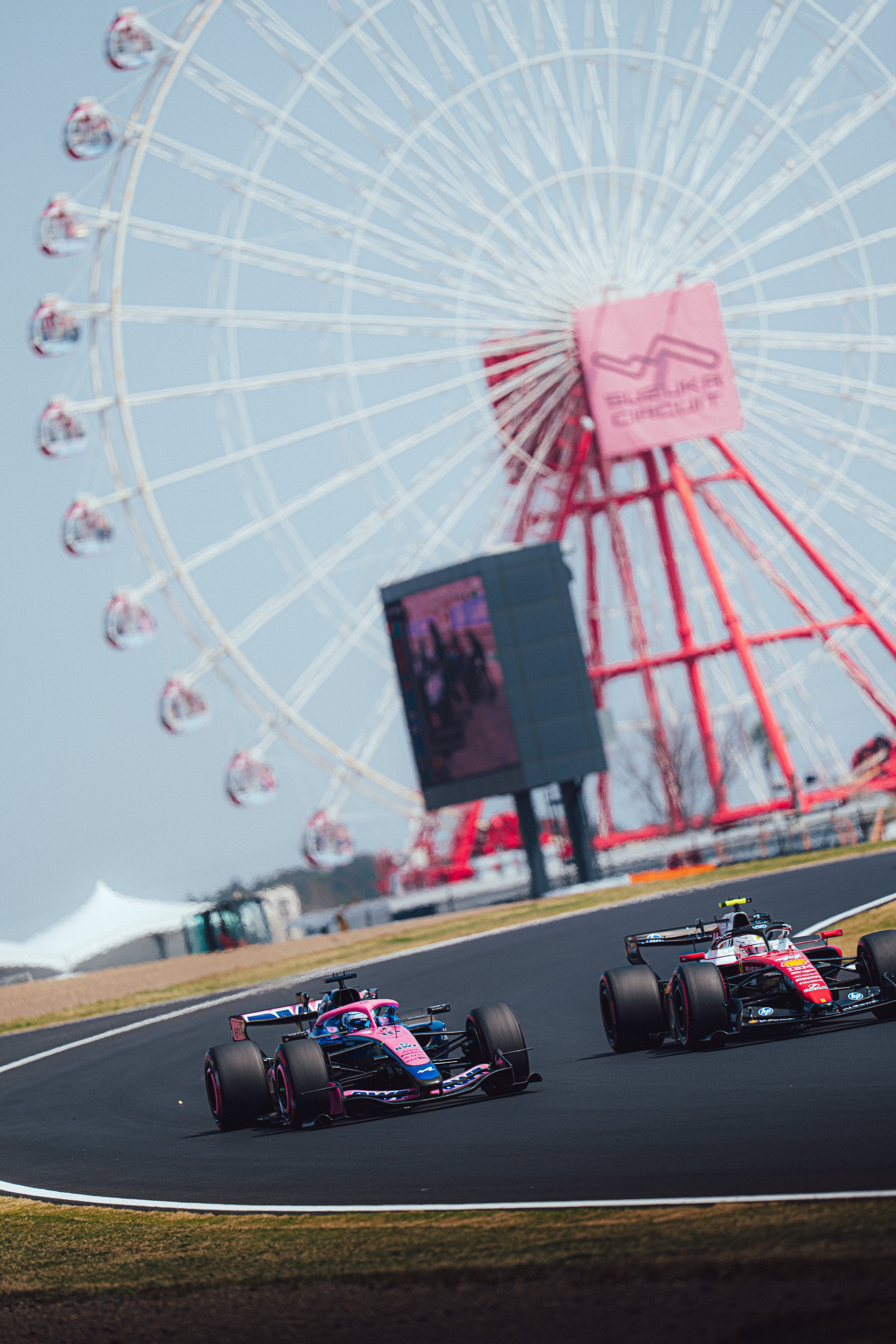 Una postal del GP de Japón (@AlpineF1Team)