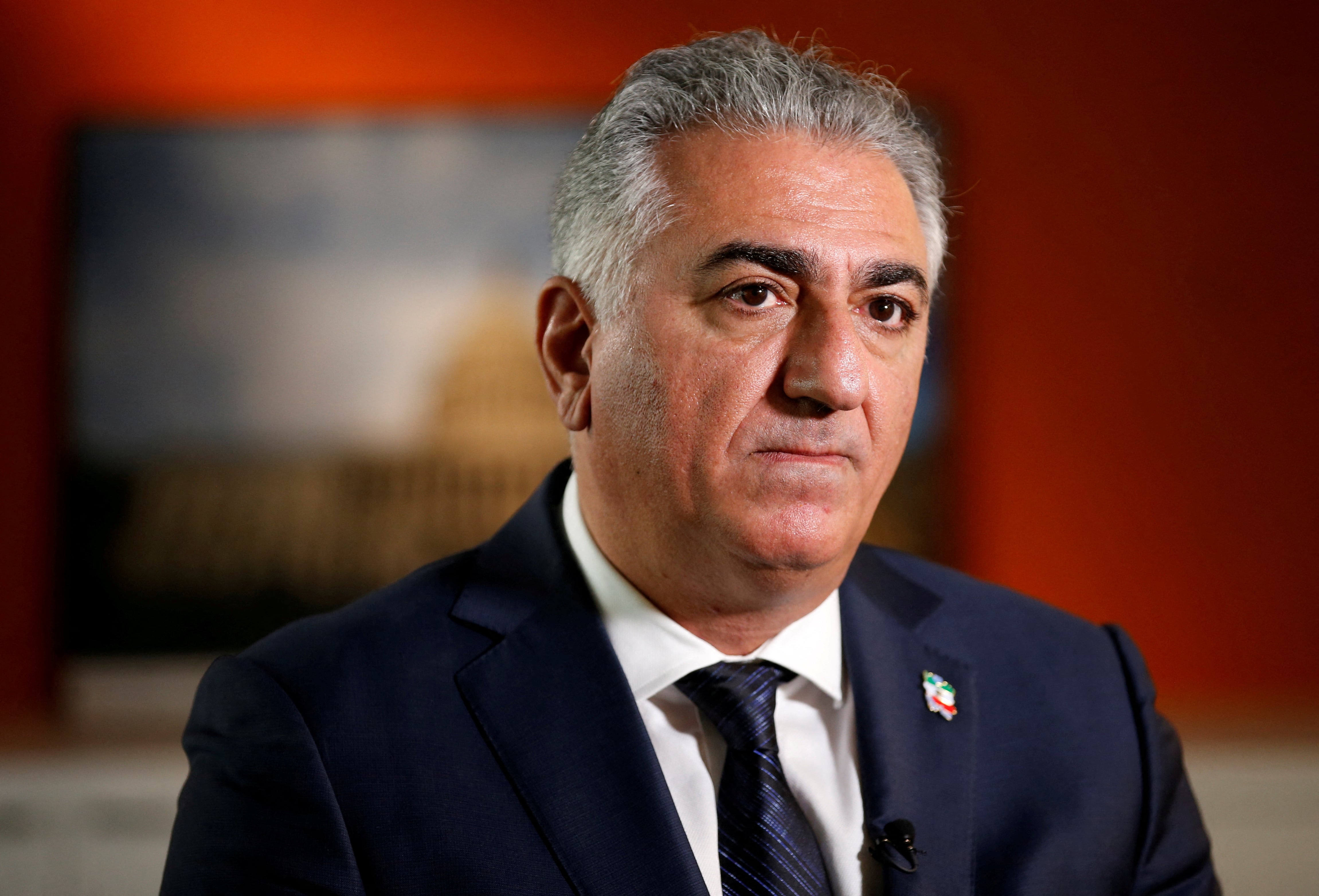 Reza Pahlavi. REUTERS/Joshua Roberts
