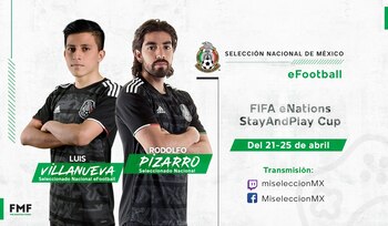 La dupla de jugadores representará