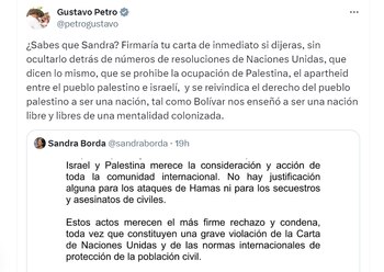 El presidente Gustavo Petro rechazó