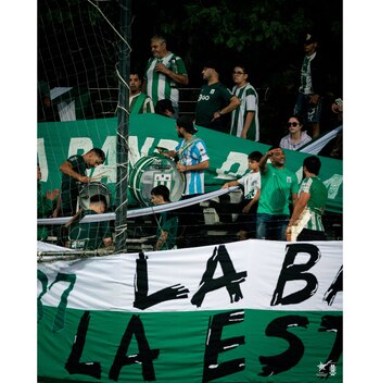 La hinchada de Racing de