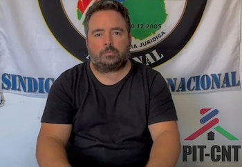 Una compañera de Fabricio Ríos