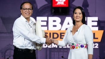 Debate presidencial 2026 HOY EN VIVO: Keiko Fujimori y Roberto Sánchez presentan sus propuestas e intercambian ideas