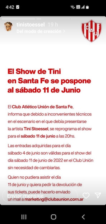 El comunicado del Club Unión