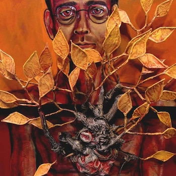 Detalle de "Corazón de Baobabs"