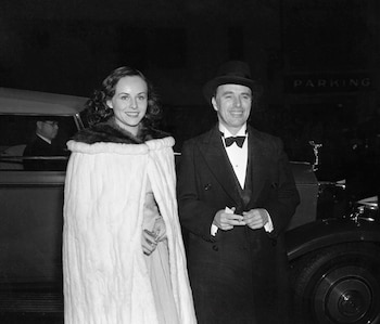 Charlie Chaplin y Paulette Goddard
