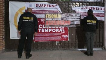 Las autoridades catearon el anexo,