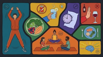 8 hábitos saludables para evitar la acumulación de grasa abdominal