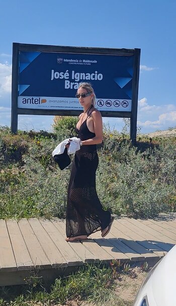 Anita Espasandín camino a la