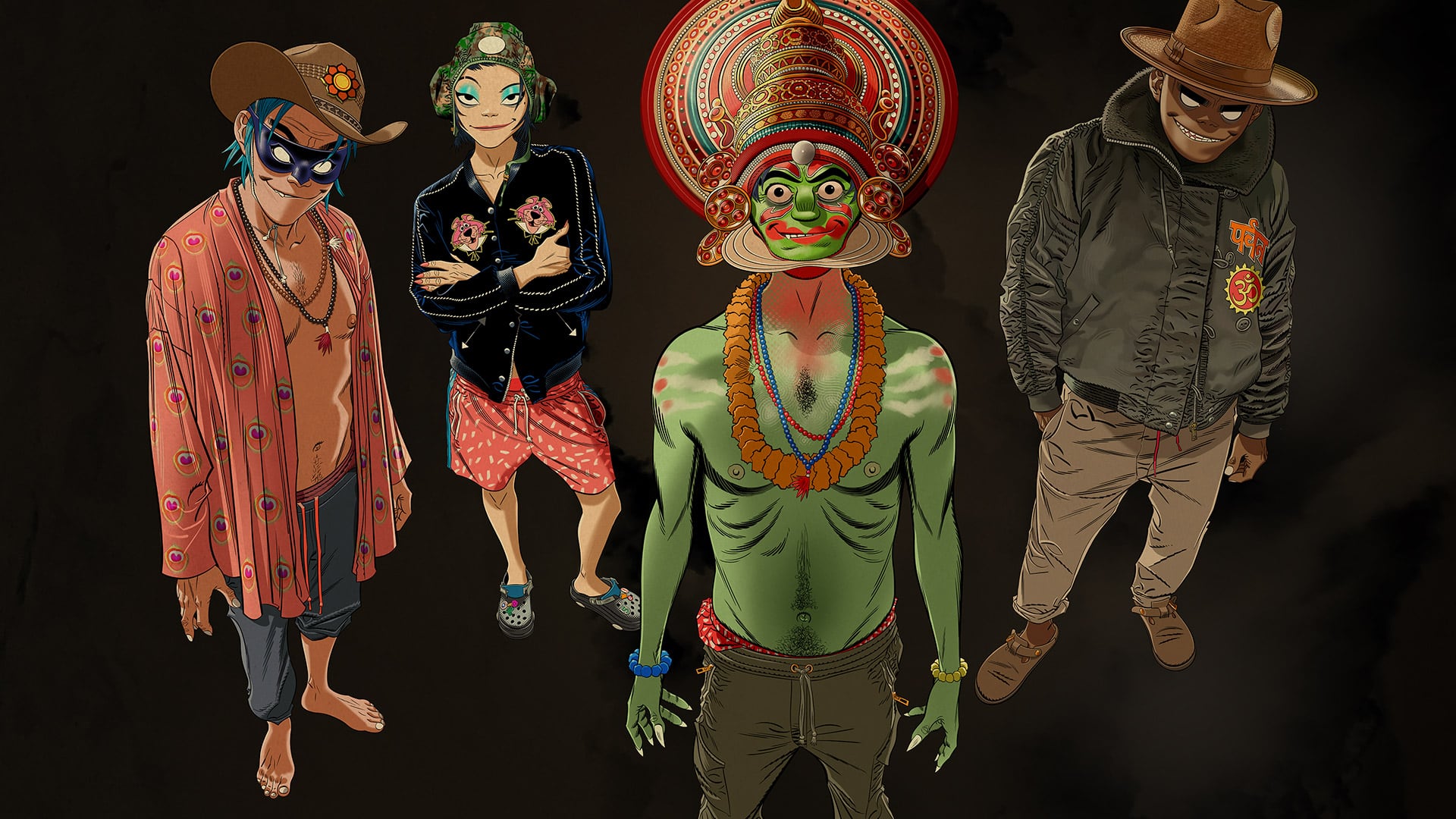 Gorillaz presenta 'The Mountain', un álbum inspirado en la cultura india y en las experiencias personales de sus creadores