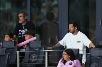 Messi no pudo ser parte