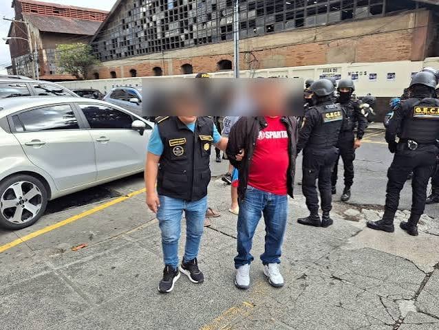 Investigadores de la Subdirección General de Investigación Criminal de la Policía Nacional Civil (PNC), lograron la captura de ocho personas y la desarticulación de la estructura criminal conocida como “Los Taxistas del Viejo”. (Ministerio de Gobernación)