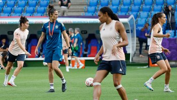 España completa el último entrenamiento