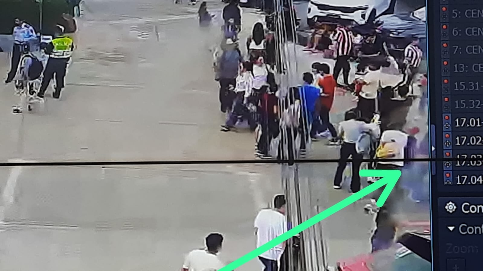 Captura de TV muestra la última imagen que se tiene del niño, que es muy parecido a Loan