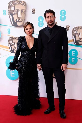 Dolores Fonzi con un vestido de Gorof en la red carpet de los Oscar en el 2023