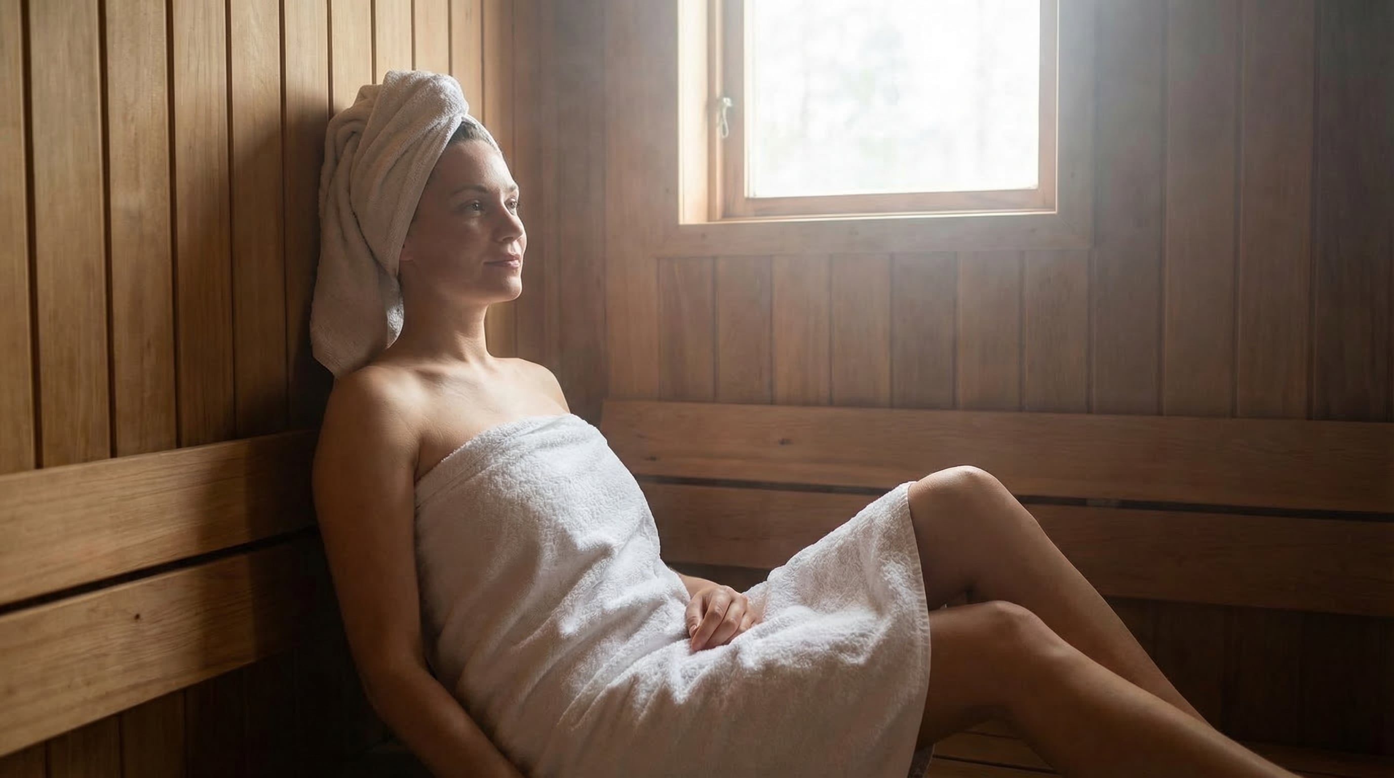 La baja en la balanza después de una sesión de sauna suele responder a pérdida de agua por sudoración y no a reducción de grasa corporal (Imagen Ilustrativa Infobae)