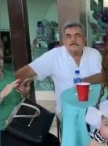 Sergio Cázares, padre del sobrino