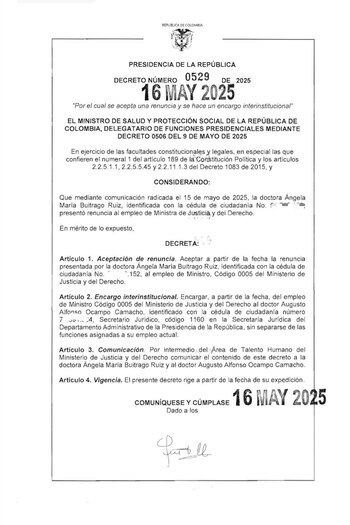 El nombramiento interino busca garantizar