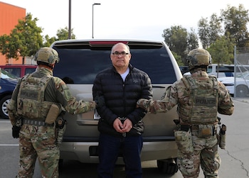 Osiel Cárdenas Guillen, extraditado a México tras cumplir con su sentencia en EEUU. Crédito: REUTERS