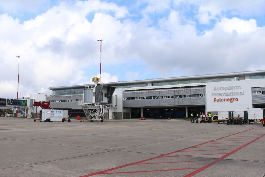 Suspenden vuelos nocturnos en el aeropuerto Palonegro de Bucaramanga por fallas en la iluminación de la pista