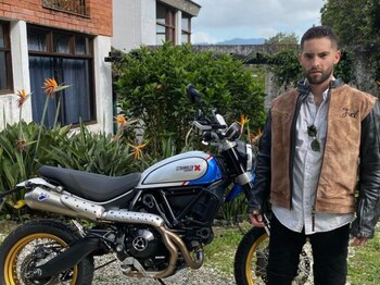 Sebastián Botero colisionó en una curva, lo que ocasionó el impacto que derivó en su muerte- crédito @mateobotero777/ Instagram