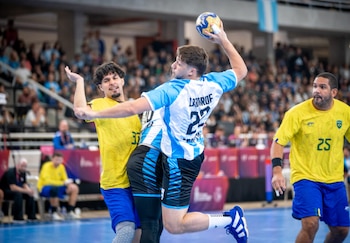 La vibrante victoria de Los Gladiadores ante Brasil en los Juegos Suramericanos