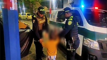 Rescataron a un niño de