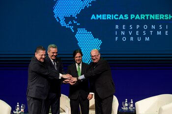 El presidente del BID, Ilan